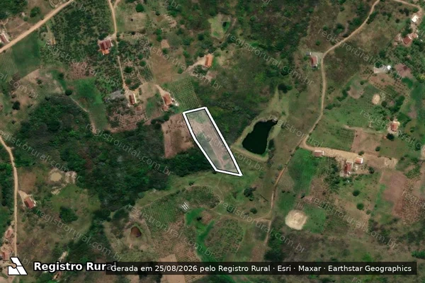 Imagem de satélite de SITIO CARRASCO em ESPERANÇA - PB