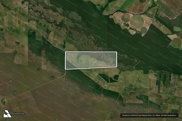 Imagem de satélite de Fazenda Barbados em VILA BELA DA SANTÍSSIMA TRINDADE - MT