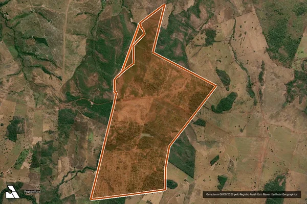 Imagem de satélite de FAZENDA SAO DOMINGOS em PORTO FRANCO - MA