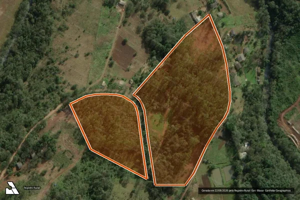 Imagem de satélite de BARONESA LOTE 82 PARTE 1 E 2 em CHAPECÓ - SC