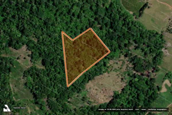 Imagem de satélite de Fazenda Reunidas Santa Rita em ITAMARAJU - BA