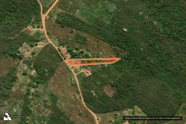 Imagem de satélite de SITIO DE FORA em PEREIRO - CE