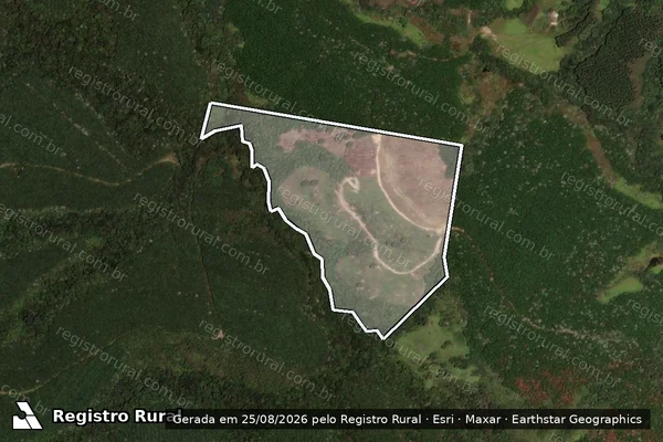 Imagem de satélite de Ribeirão Bonito - DRE em RESERVA - PR