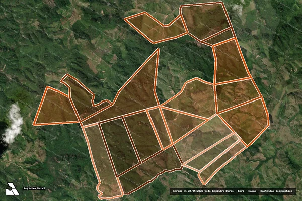 Imagem de satélite de FAZENDA CAMPO GRANDE em PAULO RAMOS - MA