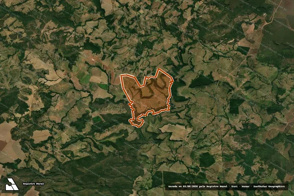 Imagem de satélite de FAZENDA SÃO PEDRO em JACIARA - MT