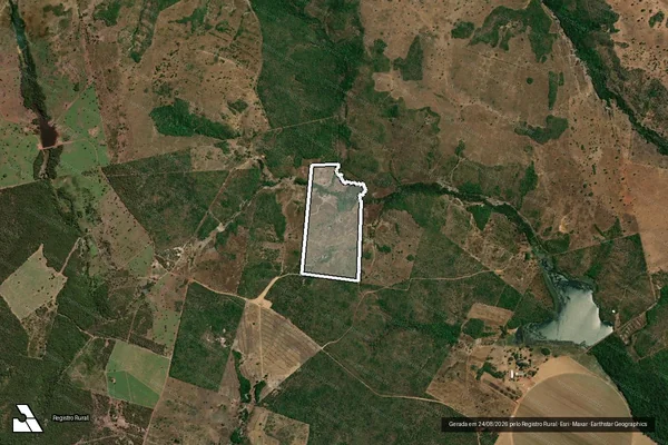 Imagem de satélite de LOTE 14 em FIGUEIRÓPOLIS - TO