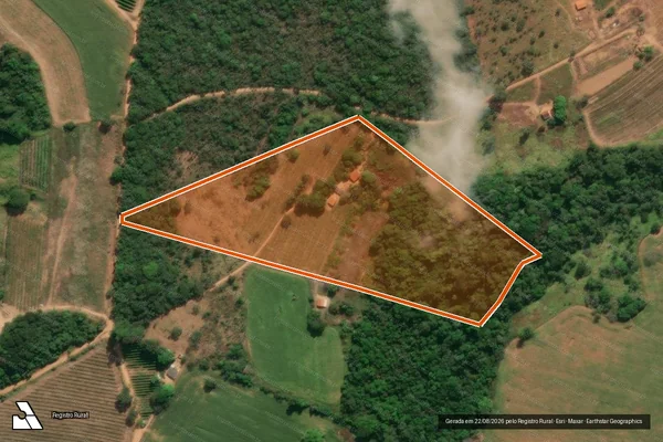 Imagem de satélite de FAZENDA SANTO ANTONIO DOS BARROS em PATROCÍNIO - MG