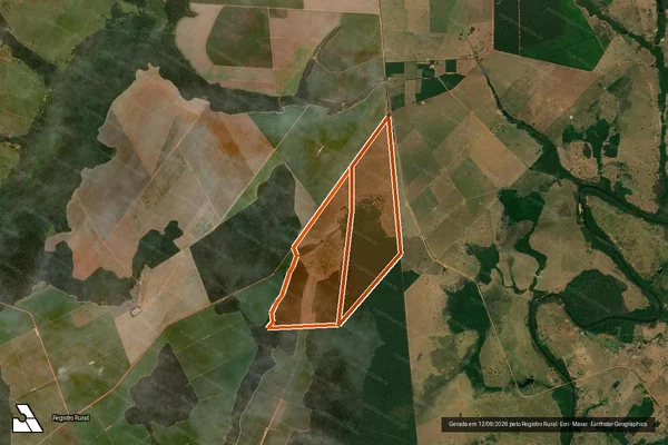 Imagem de satélite de FAZENDA BELA VISTA em DENISE - MT