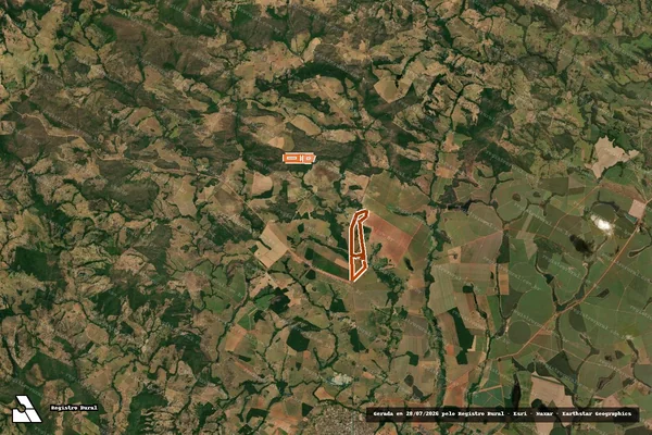 Imagem de satélite de FAZENDA GONCALVES em ITAPACI - GO