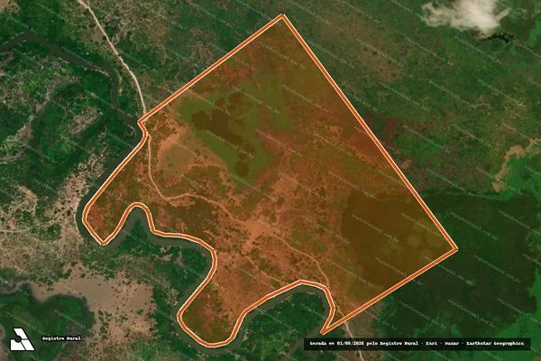Imagem de satélite de FAZENDA DUROTEO em ARARI - MA