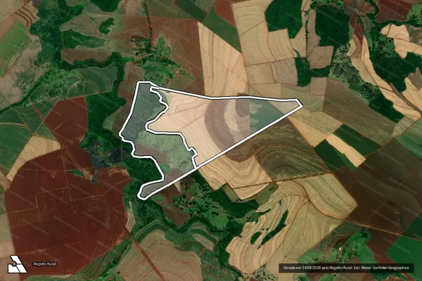 Imagem de satélite de FAZENDA LAGEADO 3 em JAÚ - SP