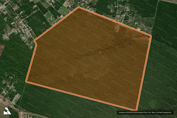 Imagem de satélite de FAZENDA SOL NASCENTE II em BARRA DO CORDA - MA