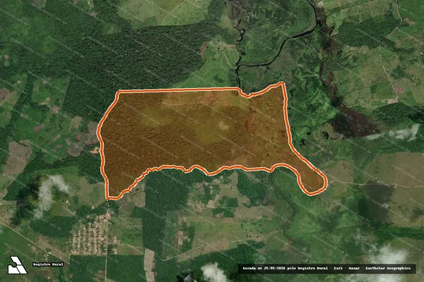 Imagem de satélite de FAZENDA CATARINA AUGUSTA em PEIXE-BOI - PA