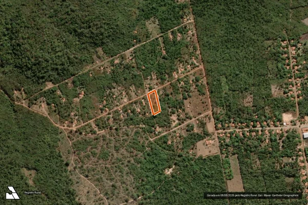 Imagem de satélite de PE ASSENTAMENTO 8 DE MARCO LOTE 22 em TERESINA - PI