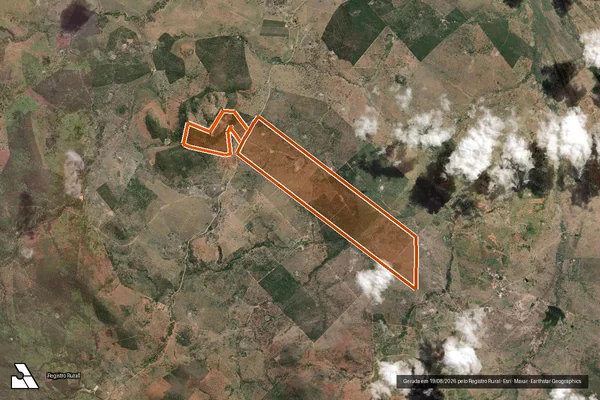 Imagem de satélite de FAZENDA MORRO BRANCO I e II em BOA VISTA DO TUPIM - BA