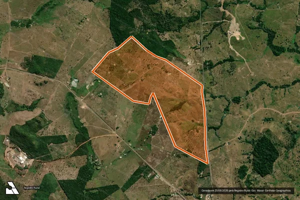 Imagem de satélite de LOTE 224 E 225 em SÃO GERALDO DO ARAGUAIA - PA