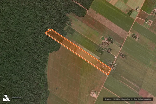 Imagem de satélite de Estancia Franz em SINOP - MT
