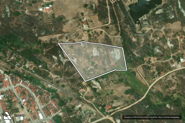 Imagem de satélite de SITIO LAGOA DOS CURRAIS em PUXINANÃ - PB