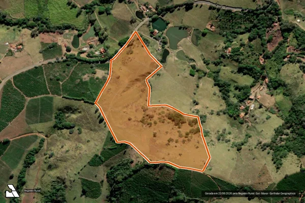 Imagem de satélite de SITIO OLIVEIRA em BUENO BRANDÃO - MG