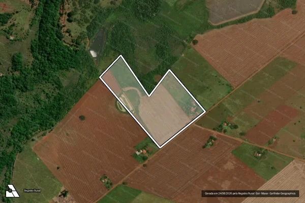 Imagem de satélite de Lote 77 em NOVA ALVORADA DO SUL - MS