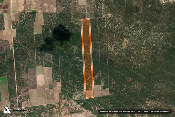 Imagem de satélite de PA SANTA MARIA - LOTE 53 em AFONSO BEZERRA - RN