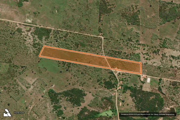 Imagem de satélite de SITIO CHARNECA em SÃO JOÃO DO JAGUARIBE - CE