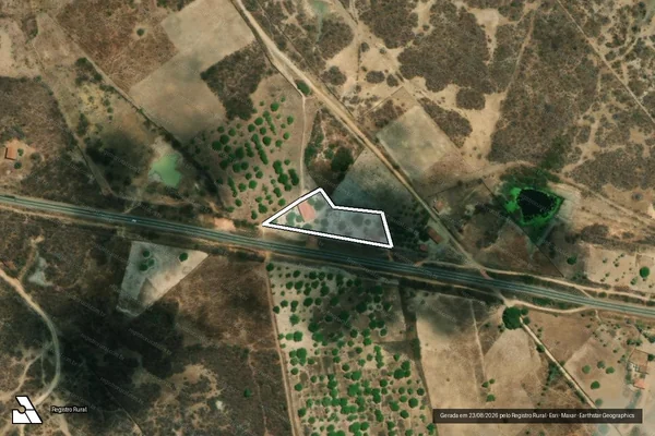 Imagem de satélite de SITIO DESTERRO em JAGUARETAMA - CE