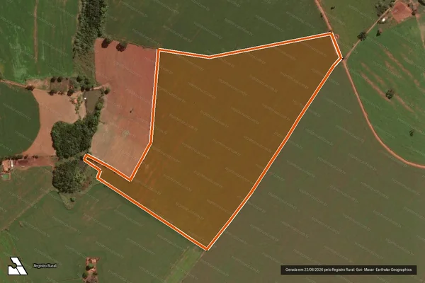 Imagem de satélite de FAZENDA SAO BARTOLOMEU em PATOS DE MINAS - MG