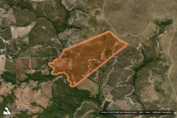 Imagem de satélite de FAZENDA GUIZO em PONTE ALTA DO BOM JESUS - TO