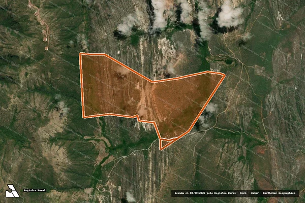 Imagem de satélite de FAZENDA AGUA BRANCA em URANDI - BA