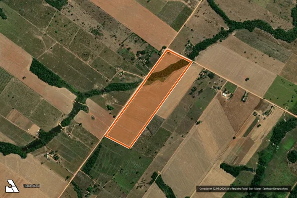 Imagem de satélite de LOTE RURAL Nº 400-A em CARLINDA - MT