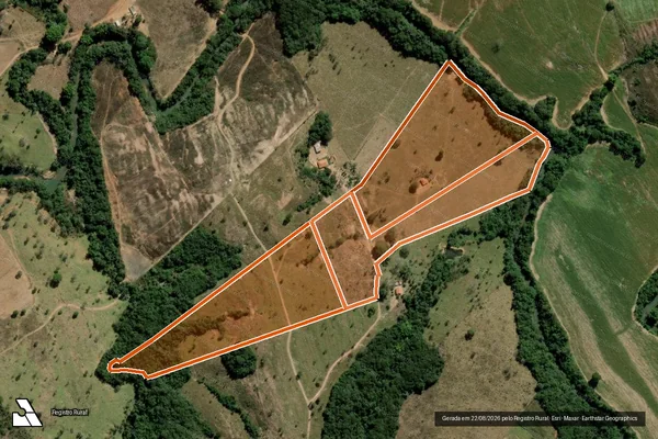 Imagem de satélite de FAZENDA DOS FOLHADOS, E SAO JOSE em PATROCÍNIO - MG