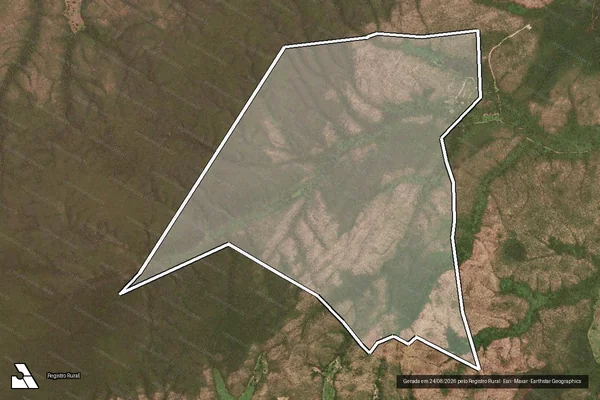 Imagem de satélite de FAZENDA MARIA JOANA em SANTA RITA DE CÁSSIA - BA