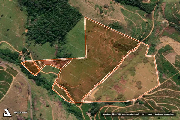 Imagem de satélite de SÍTIO 3 IRMÃS em MARILÂNDIA - ES