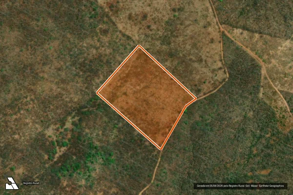 Imagem de satélite de SITIO RIACHO VERDE em VÁRZEA ALEGRE - CE
