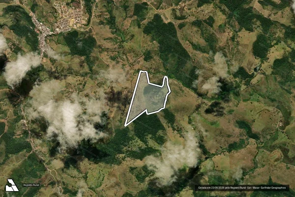 Imagem de satélite de FAZENDA SANTA MARIA em BARRA DO CHOÇA - BA