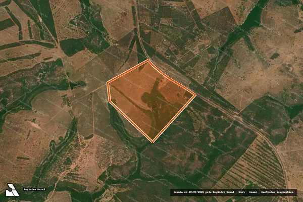 Imagem de satélite de FAZENDA ZOLDAN I em ARAGARÇAS - GO
