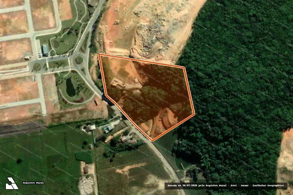 Imagem de satélite de Sitio Rodrigo em TIJUCAS - SC