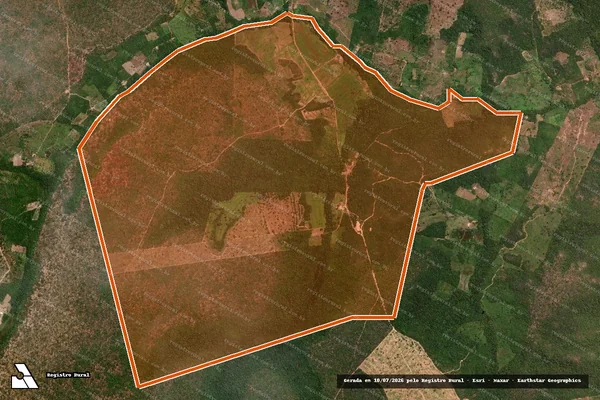 Imagem de satélite de FAZENDA CONCEICAO em SÍTIO NOVO - MA