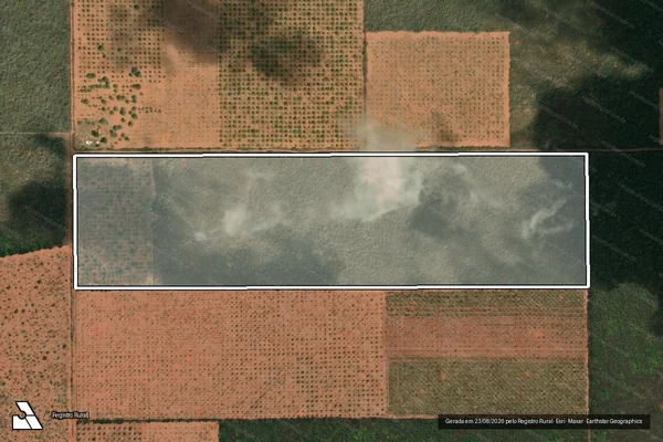Imagem de satélite de PA LIGACAO - LOTE 43 em CARNAUBAIS - RN