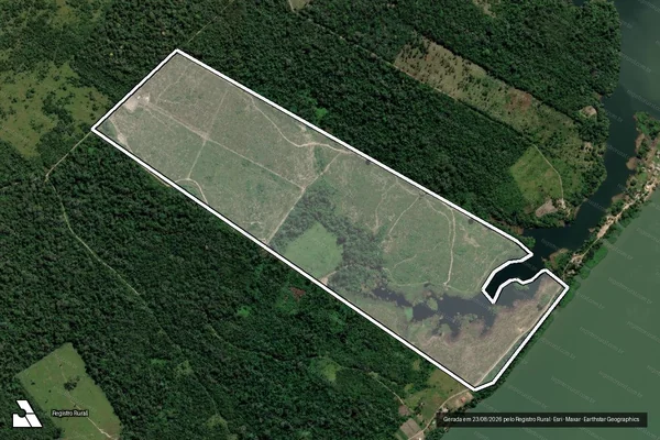 Imagem de satélite de Fazenda Madre Paulina em ITAITUBA - PA