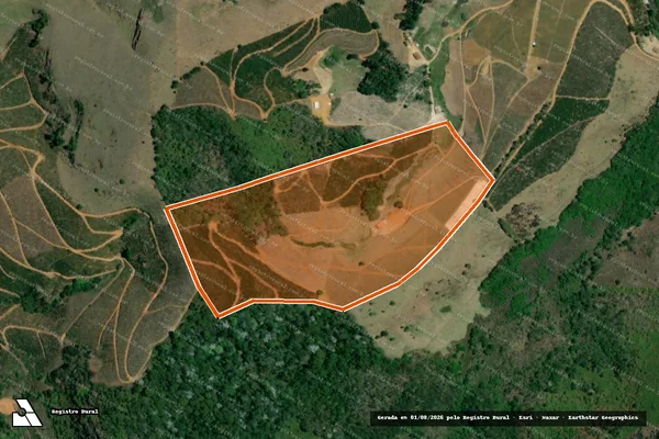 Imagem de satélite de Cº BREJÃO RIO PRETO em CARATINGA - MG