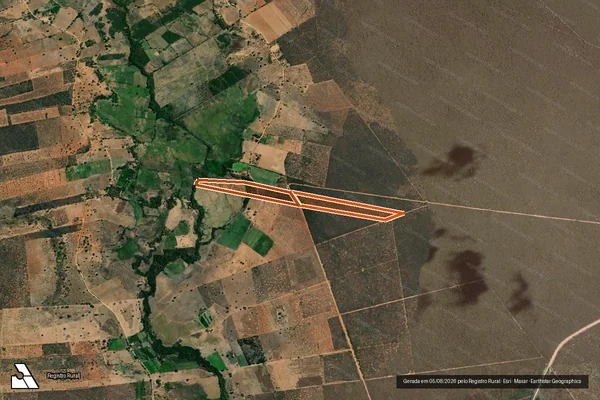 Imagem de satélite de Fazenda Maracaiá em MANGA - MG