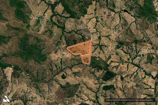 Imagem de satélite de PA Dom Tomaz Balduino Lote 51 em GOIÁS - GO