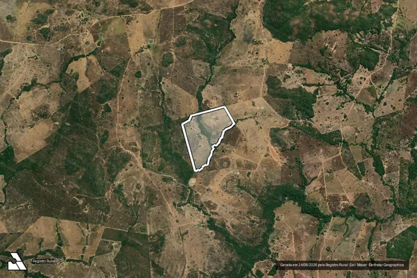 Imagem de satélite de Lote 8 PA Arco Ìris em ITAPIRAPUÃ - GO