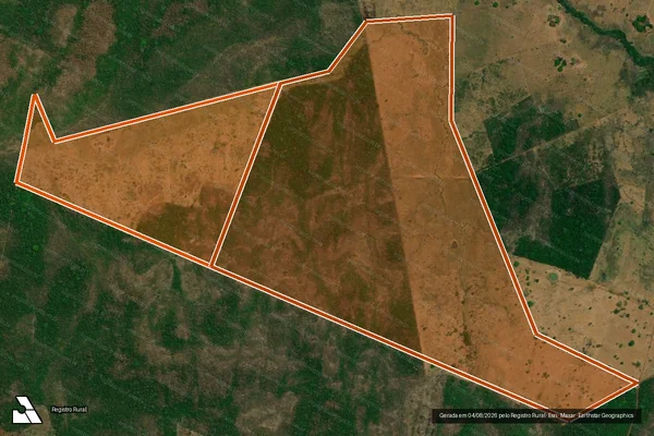 Imagem de satélite de FAZENDA TALISMA em SÃO JOÃO DO PARAÍSO - MA