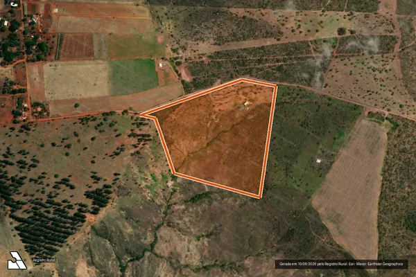 Imagem de satélite de Faz. Boa Vista, Taquaril Lt.04 em CABECEIRAS - GO
