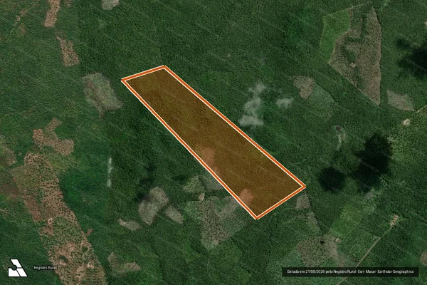 Imagem de satélite de LOTE 86, PA SANTO ANTONIO VELOSOS em SÃO LUÍS GONZAGA DO MARANHÃO - MA