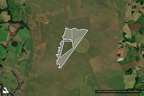 Imagem de satélite de Matricula 6982 em BOA VISTA DO INCRA - RS