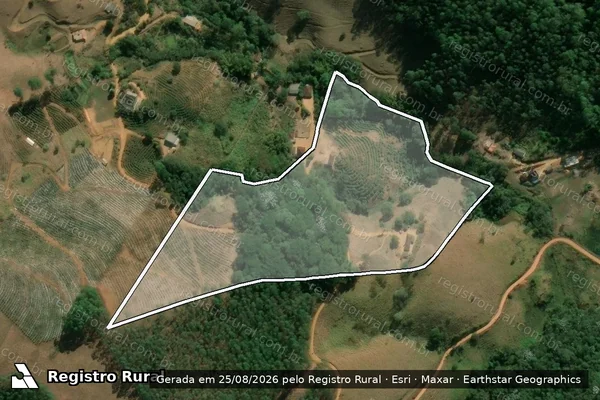 Imagem de satélite de Fazenda das Posses em ROSÁRIO DA LIMEIRA - MG